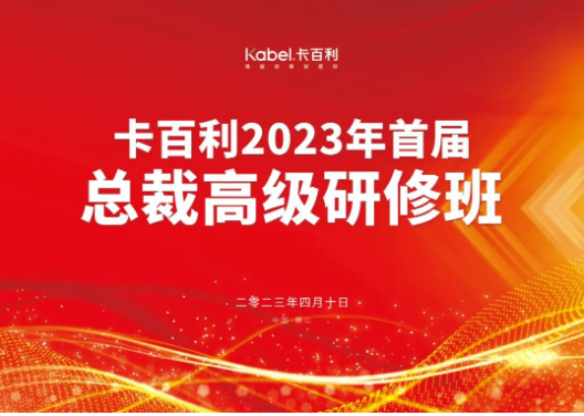 共度艺术文化之旅，卡百利2023首届总裁高级研修班圆满结业！