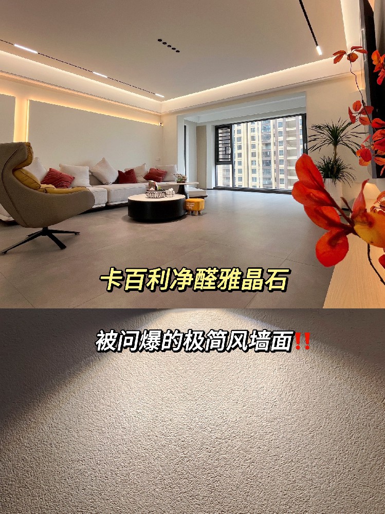 被问爆的极简风墙面！！真的是雅晶石艺术漆！?。?>
                                                    </div>
                    <div   id=