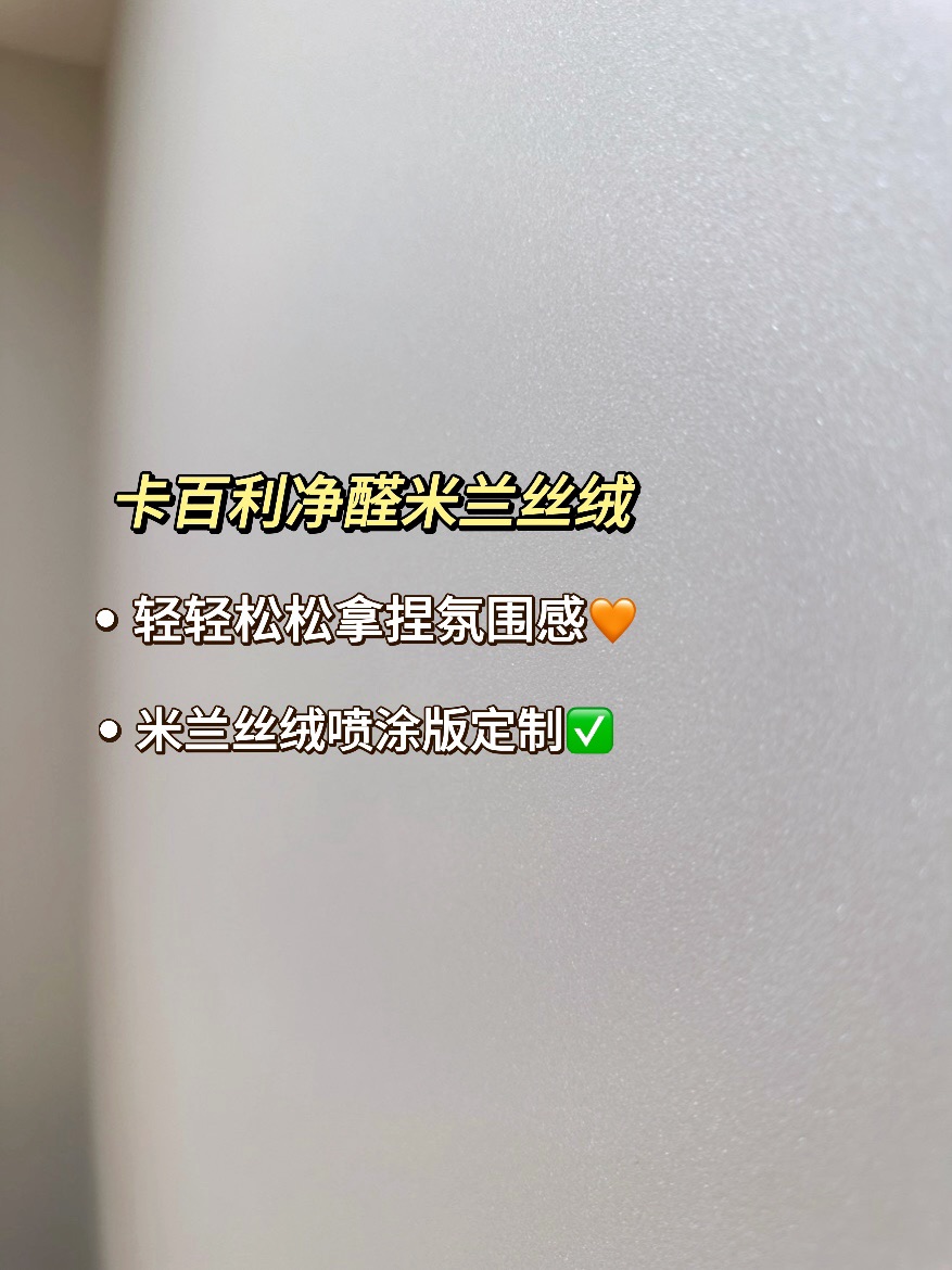 背着老公也要刷的卡百利米兰丝绒艺术漆！装修真的不后悔！